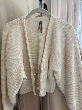 Anthropologie- Crop Cardigan Sweater